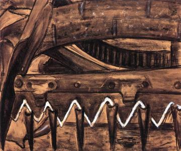 Mowing Machine Artwork by Arthur Dove