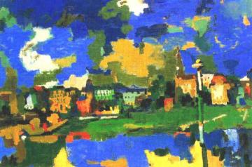 Dresden, Neustadt Artwork by Oskar Kokoschka