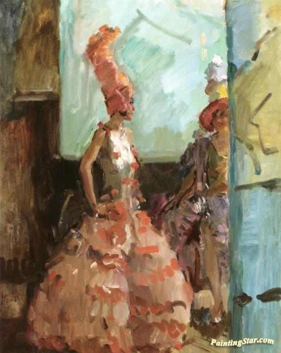 Revue Girls In The Scale Theater, The Hague Artwork by Isaac Israels