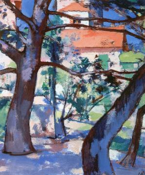 Landscape, Cassis, France Artwork by Samuel John Peploe