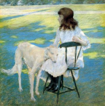 Good Friends Artwork by William Merritt Chase