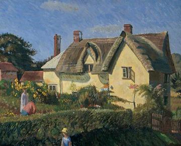 Cottage Artwork by Charles Mahoney