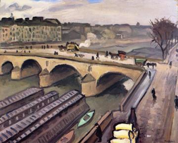 View of Paris Artwork by Albert Marquet