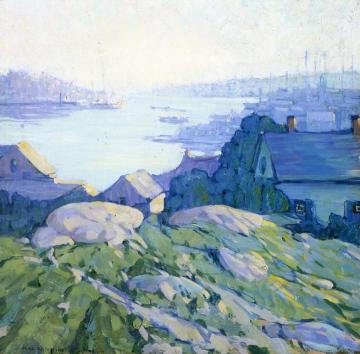 Quiet Harbor Artwork by Jane Peterson