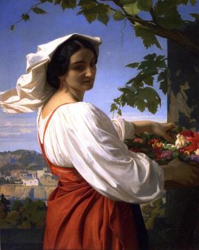 La Chiaruccia Artwork by Alexandre Cabanel