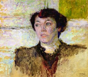 Woman's Face Artwork by Edouard Vuillard