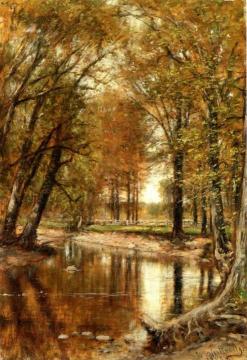 Spring on the River Artwork by Thomas Worthington Whittredge