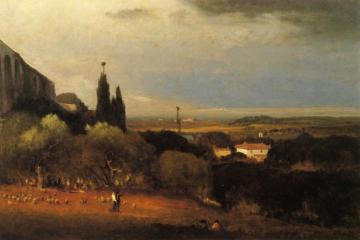 Perugia and the Valley Artwork by George Inness