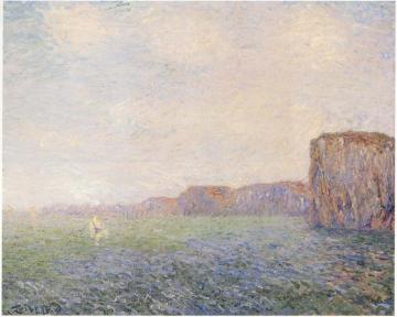 Cliffs by the Sea Artwork by Gustave Loiseau
