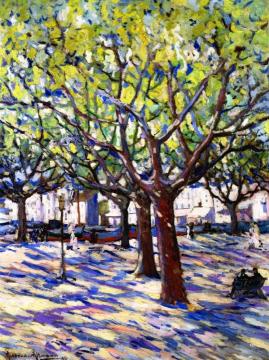 View Of Saint Tropez Artwork by Alexandre Altmann