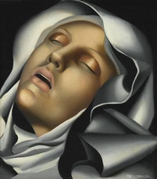 Sainte Thérèse D’avila Artwork by Tamara De Lempicka