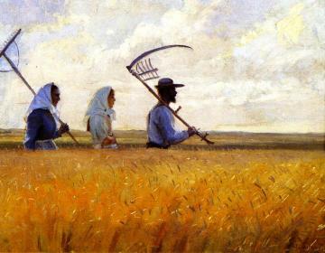 Harvest Time Artwork by Anna Ancher