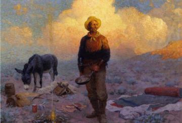 Campfire Artwork by William Robinson Leigh