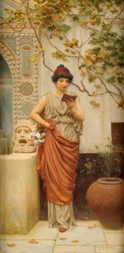 Antique Beaty Artwork by Stefan Bakalowicz