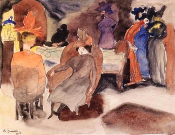 The Death of Nana Artwork by Charles Demuth