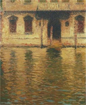 Vue du Palais en Venise Artwork by Henri Martin