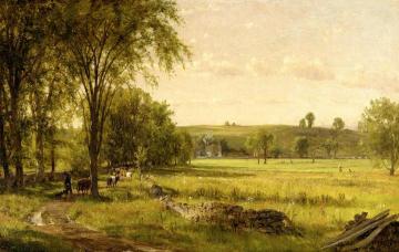 Near Gray Court Junction Artwork by Thomas Worthington Whittredge