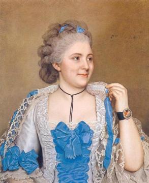 Portrait of Julie de Thellusson-Ployard Artwork by Jean Etienne Liotard