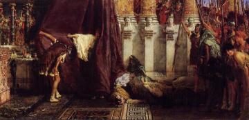 Ave, Caesar! Io, Saturnalia! Artwork by Sir Lawrence Alma Tadema
