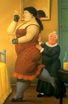 Celestina Artwork by Fernando Botero