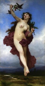 Le Jour Artwork by William Adolphe Bouguereau