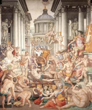 Martyrdom Of St Lawrence Artwork by Agnolo Bronzino