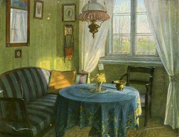 Spring Evening Artwork by Paul Hoecker