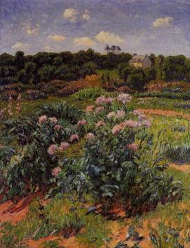 The Garden Artwork by Henry Moret