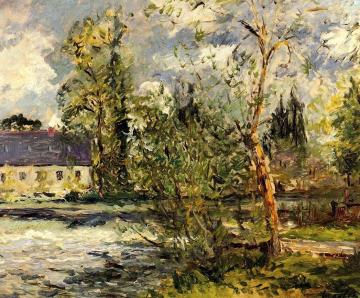 The Ponce Paper Factory on the Edge of the Sathe Woods Artwork by Maxime Maufra