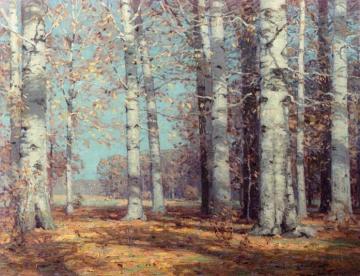 Autumn Beeches Artwork by John F. Carlson