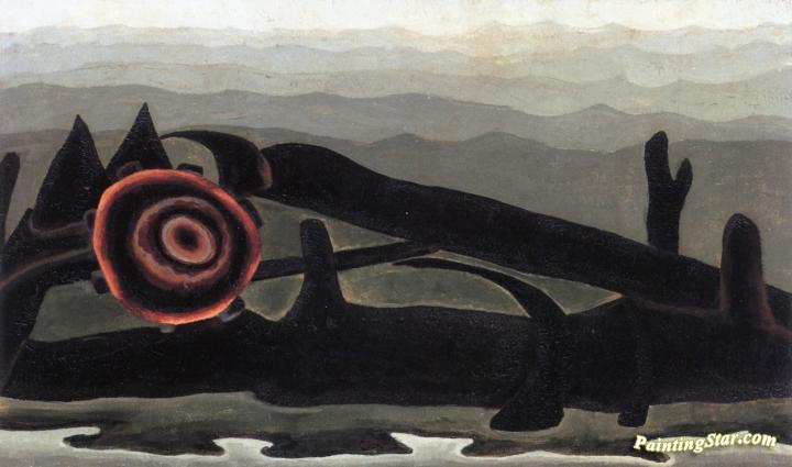 Ferry Boat Wreck Artwork by Arthur Dove