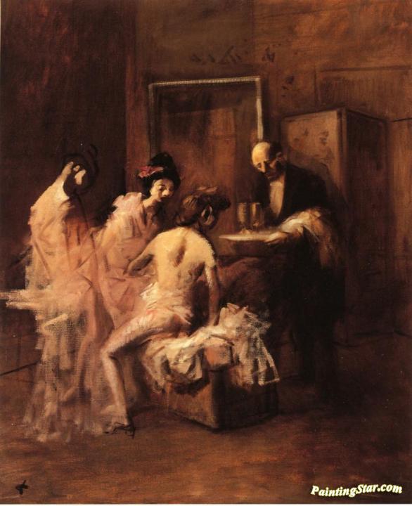 The Box Artwork by Jean-Louis Forain