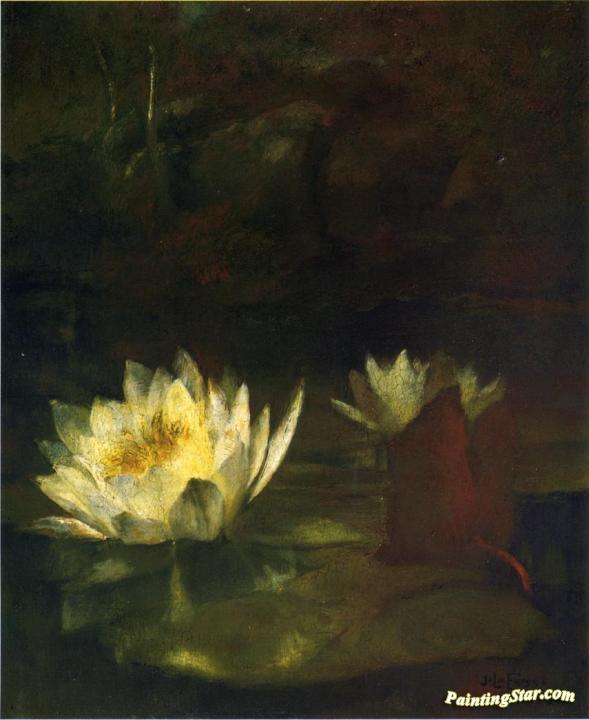 The Last Water Lilies Artwork by John La Farge