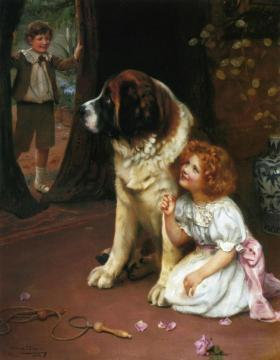 Hide and Seek Artwork by Arthur John Elsley