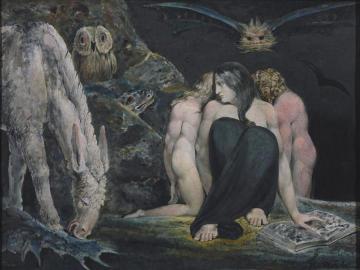 The Night of Enitharmon's Joy Artwork by William Blake