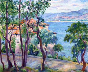 Above The Oustalet: View Over Grimand Artwork by Henri Manguin