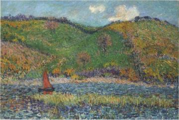 The Belon River Artwork by Gustave Loiseau