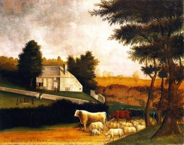 Grave of William Penn at Jordans in England Artwork by Edward Hicks