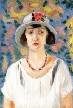 The Grey Hat Artwork by Henri Matisse