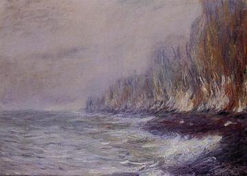 The Effect of Fog near Dieppe Artwork by Claude Oscar Monet
