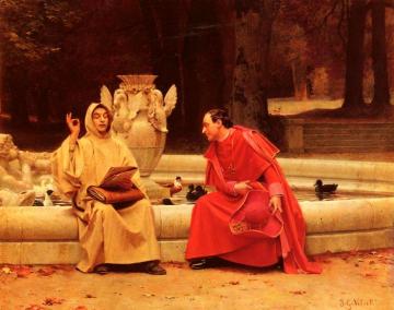 A Fine Point Artwork by Jehan Georges Vibert