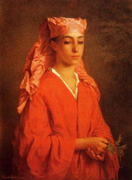 A North African Fellah Artwork by Henriette Browne