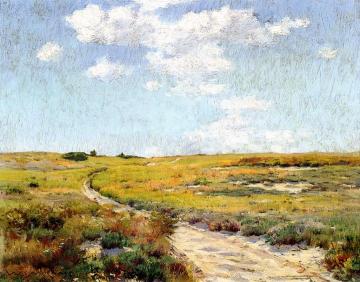 A Sunny Afternoon, Shinnecock Hills Artwork by William Merritt Chase