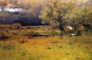 The Passing Storm Artwork by George Inness