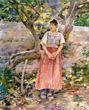 Potato Harvest Artwork by Theodore Robinson