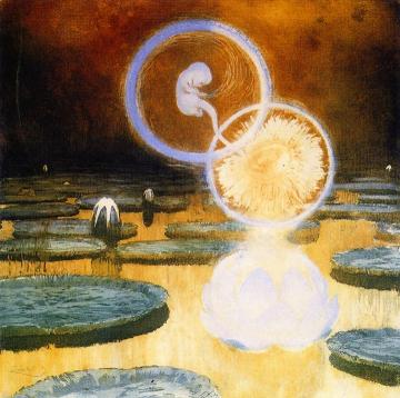 The Principle Of Life Artwork by Frantisek Kupka