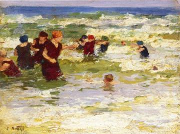 At the Beach Artwork by Edward Potthast