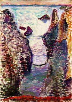 Ciffs, Belle-Île Artwork by Henri Matisse