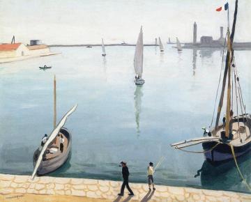 The Port of Sete Artwork by Albert Marquet