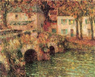The Pont de Pierre Artwork by Henri Le Sidaner